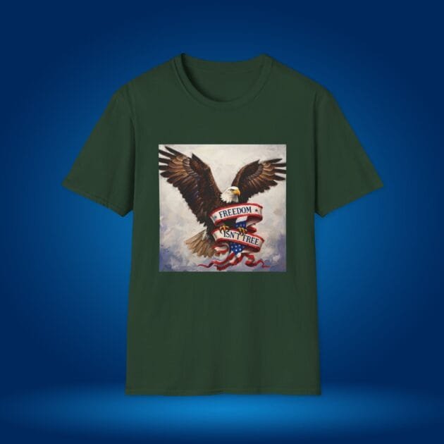 Patriotic Women's Tee - Memorial Day & Independence Day Design